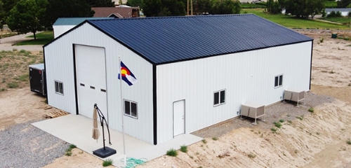 Whitestar Metal Buildings offers custom barndominiums in Colorado, blending home and workshop.