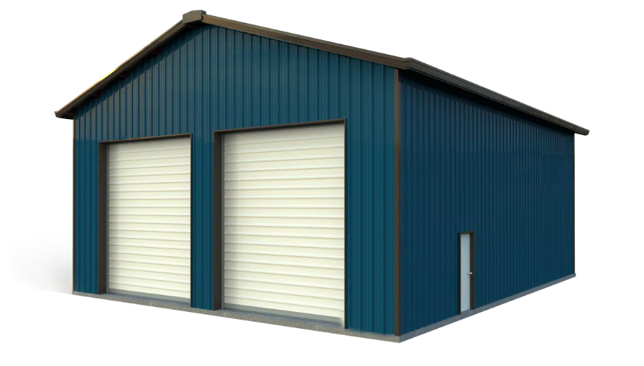 metal building render