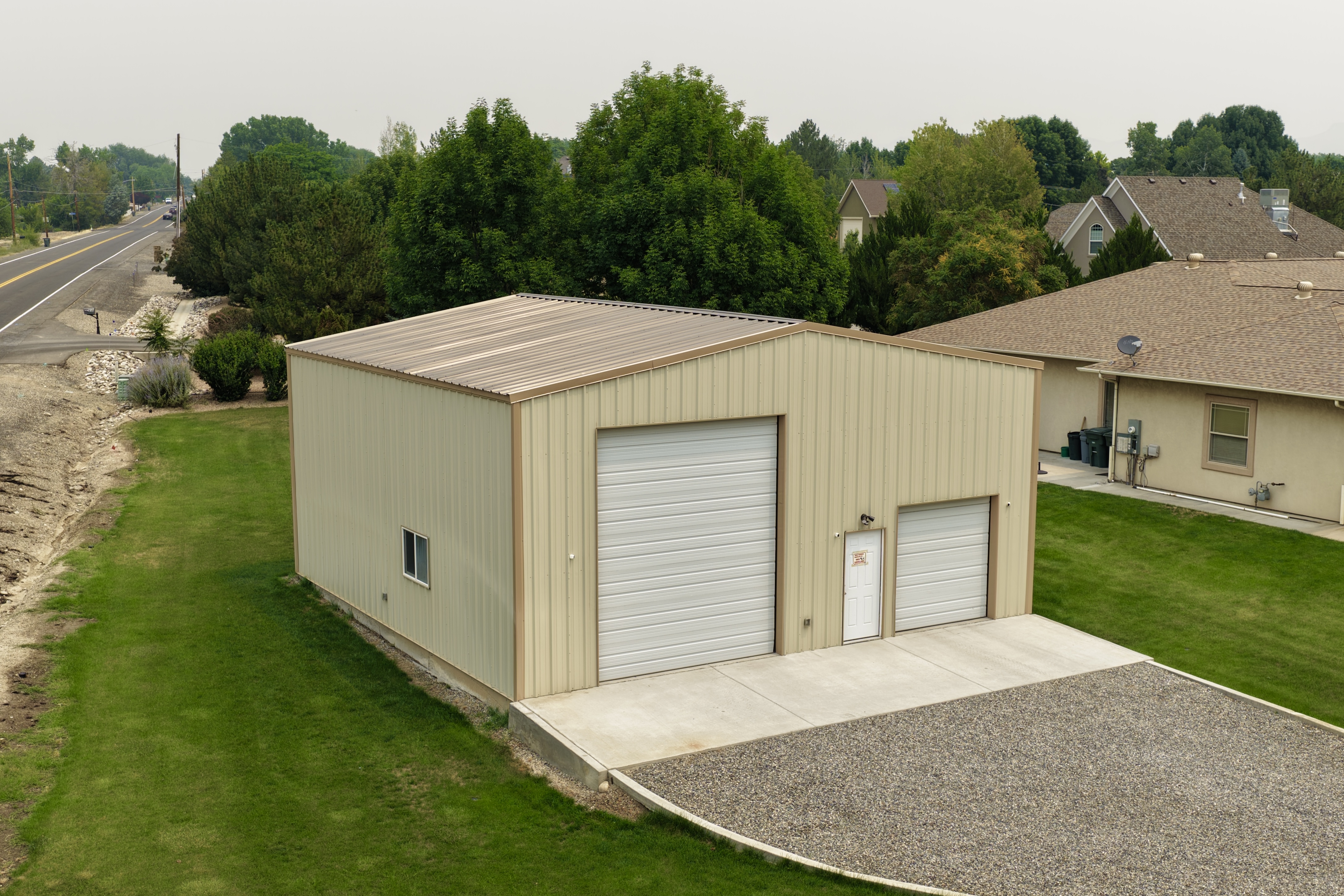 36×36 RV Storage Garage with 14′ Bay in Grand Junction CO