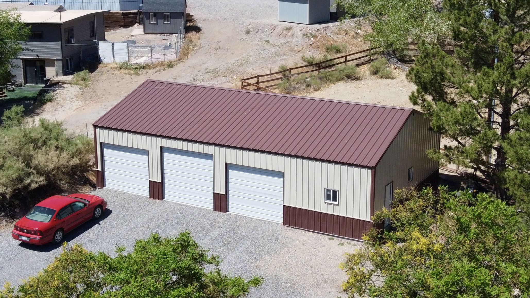 30×50 Garage with Workshop in Redlands CO