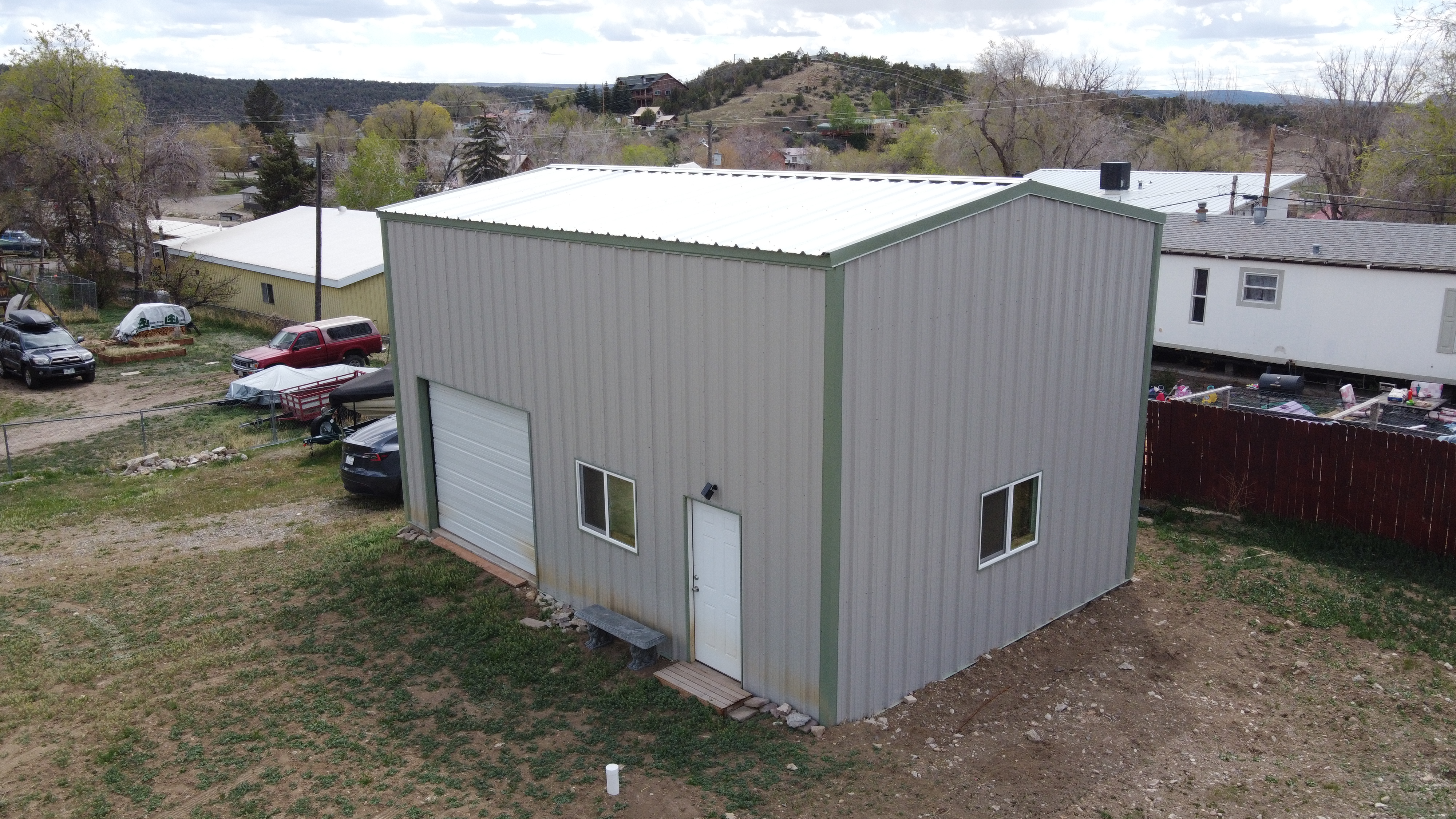 20'w x 30'l x 16'h (eave)