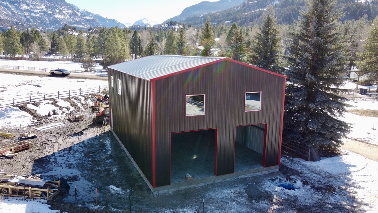 30x50 Barndominium in Ridgway CO