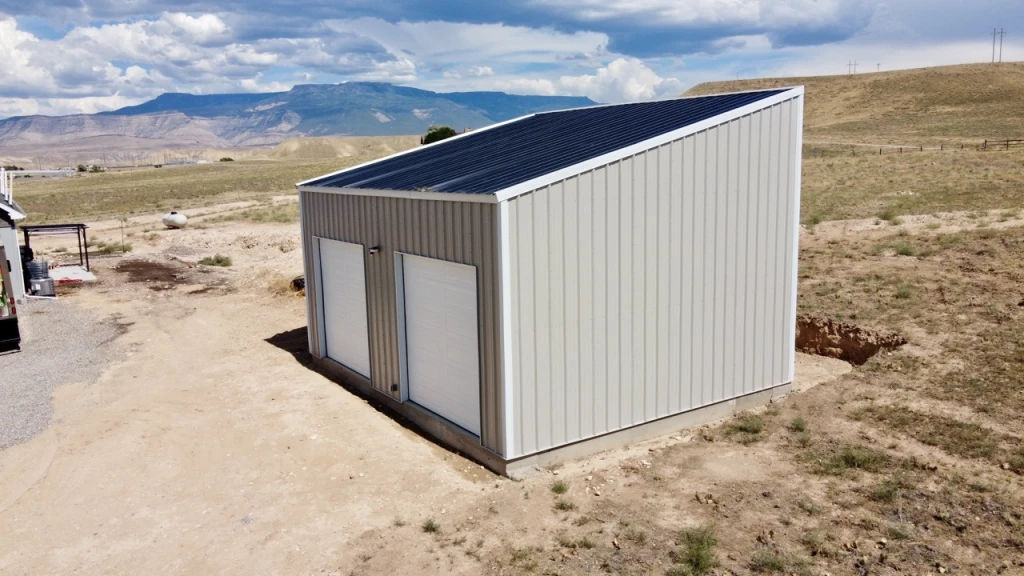 24×30 Garage with Dual Bays in Palisade CO