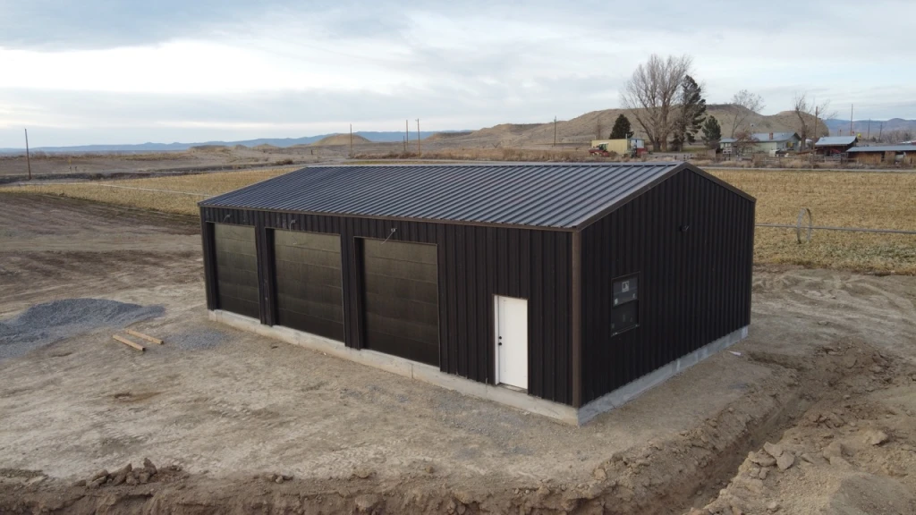 30×50 Steel Garage with 3 Bays in Mack CO