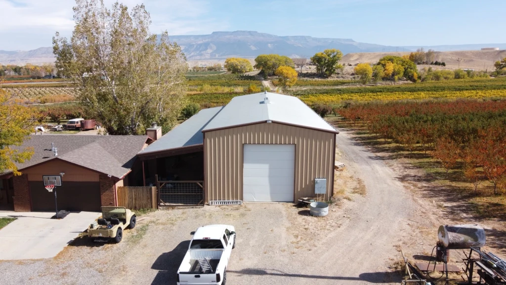 40×100 Equipment Garage w/ Lean-To in Orchard Mesa CO