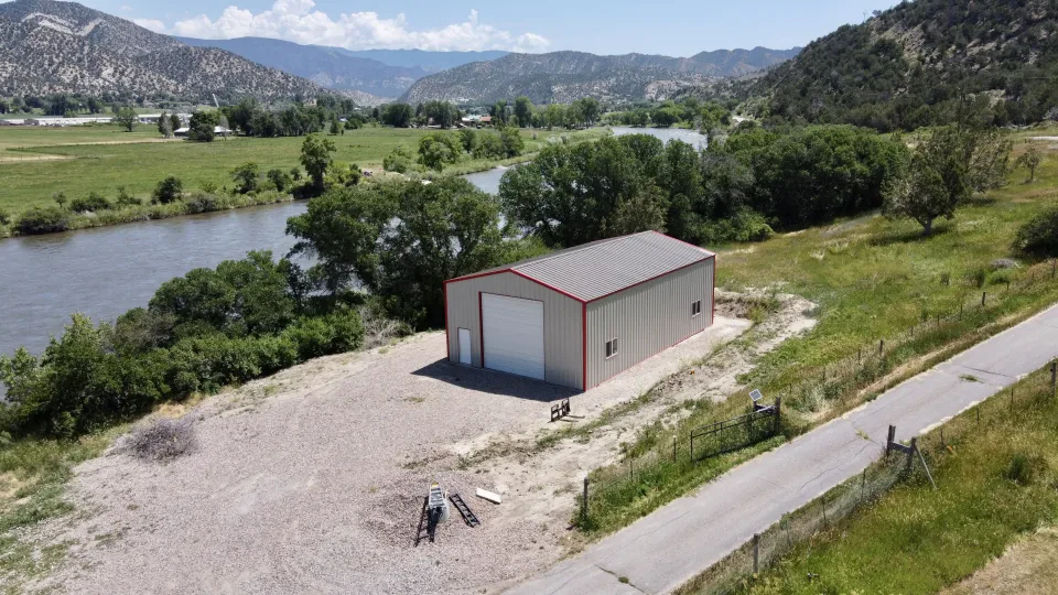 30x50x15 Shop Metal Building — Completed project photo 1