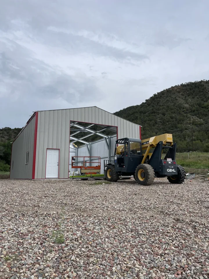 30x50x15 Shop Metal Building — Completed project photo 2