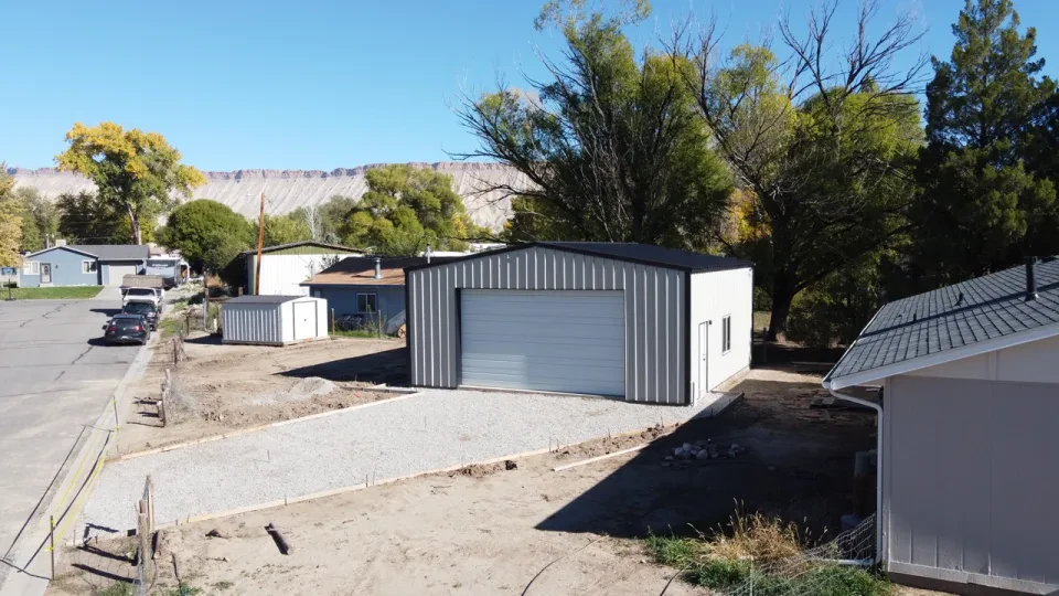 30x30x12 Shop Metal Building — Completed project photo 1