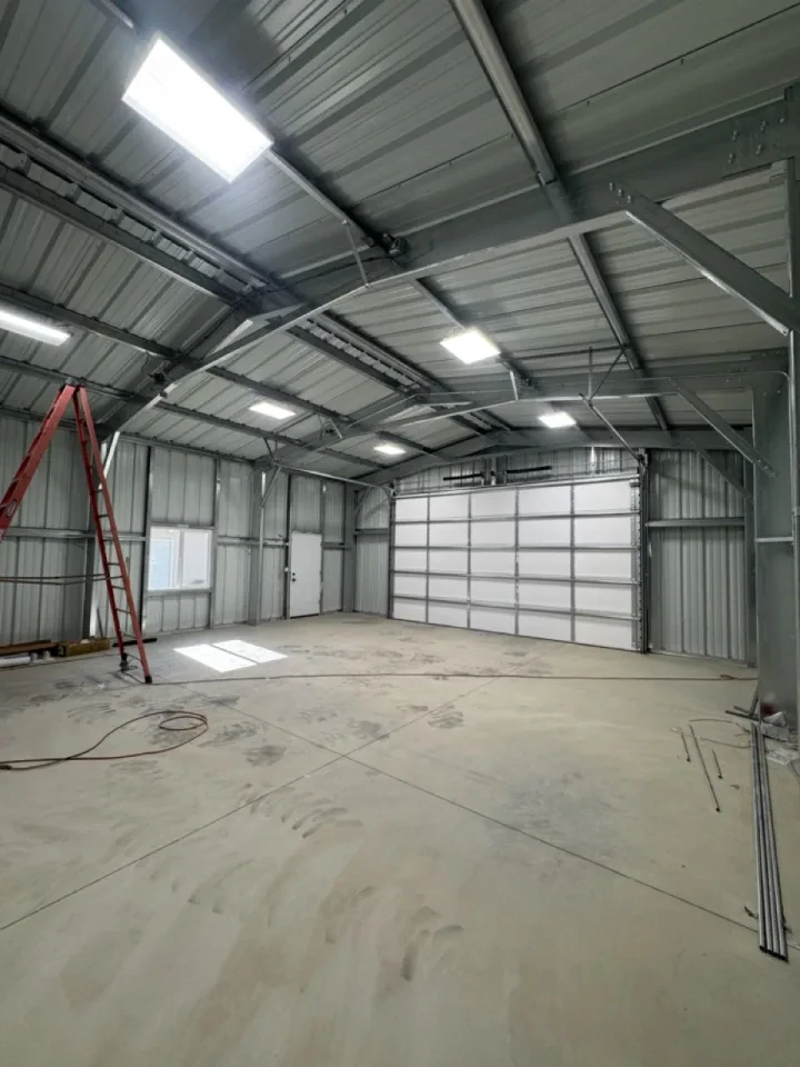 30x30x12 Shop Metal Building — Completed project photo 2