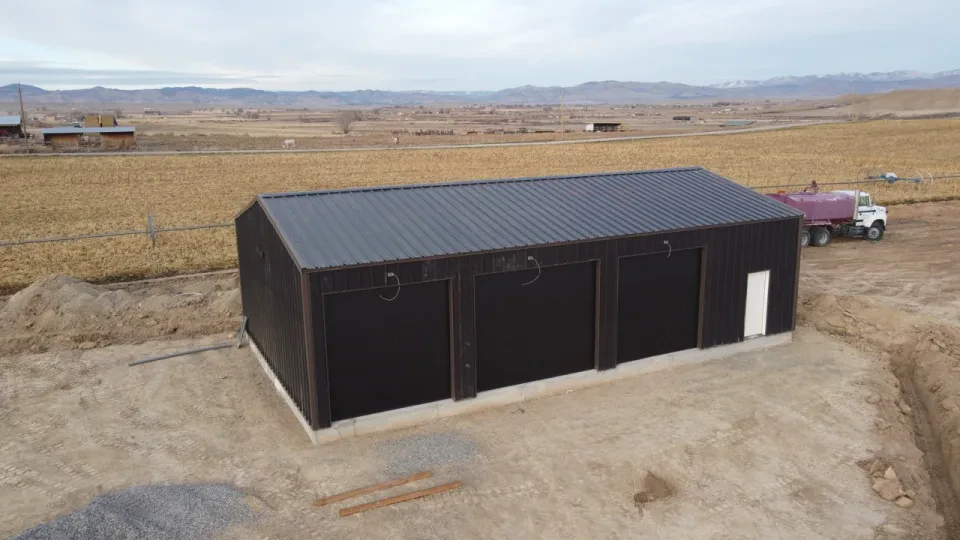 30x50x12 Shop Metal Building — Completed project photo 2